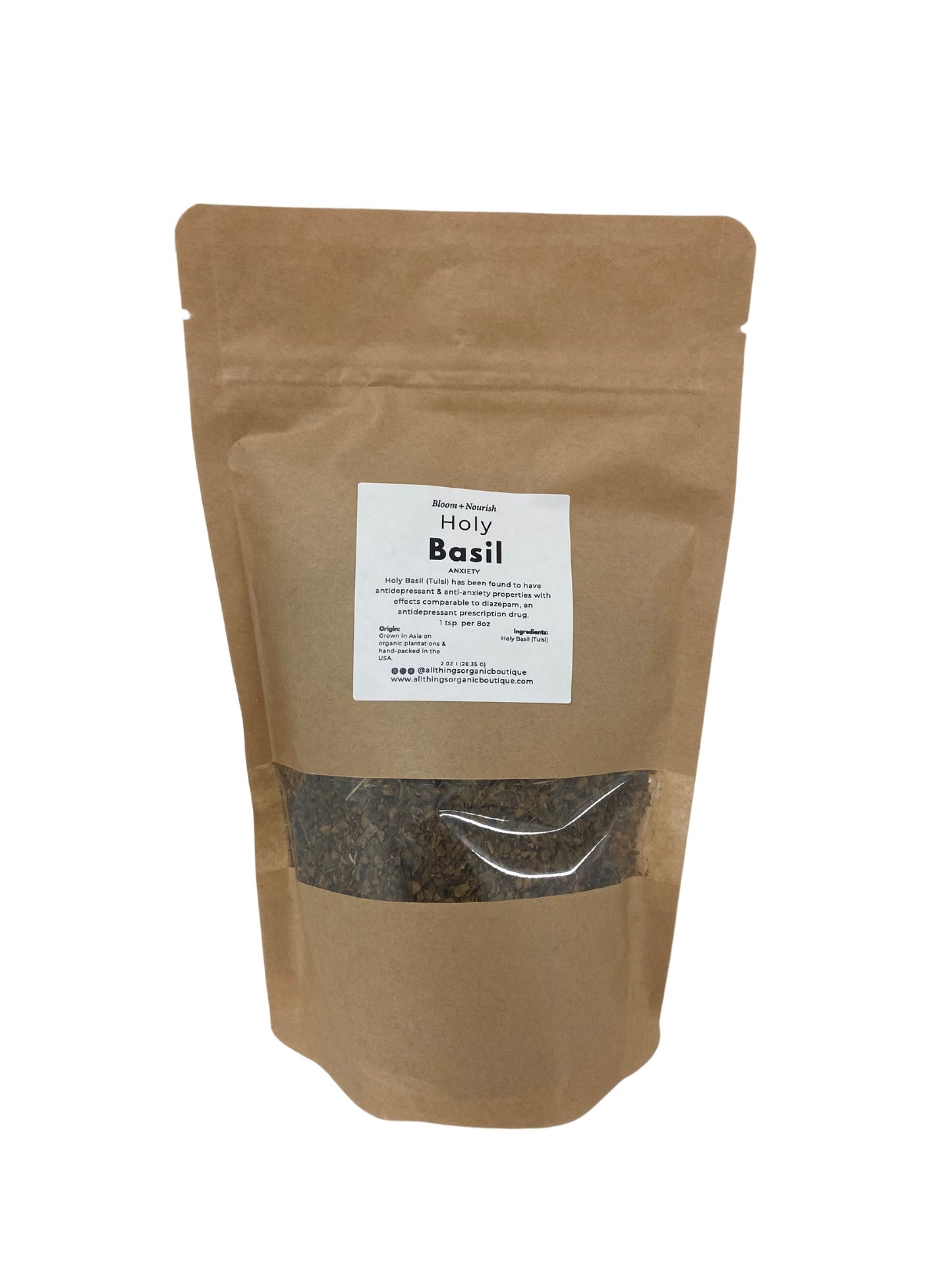 Holy basil, or Tulsi, is a super herb plant that has been used for centuries by herbalists and Ayurvedic medicine as an “adaptogen”.