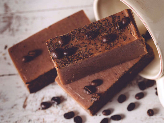 Coffee is good for your skin. Espresso Yourself Exfoliating Organic Soap is a must have for your soap collection.The caffeine in coffee is effective in lessening the appearance of cellulite. 
