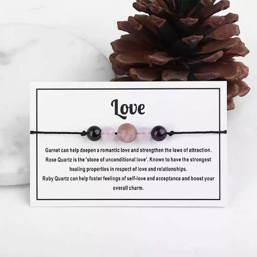 Our Emotional Support Healing Crystal Bracelets are made up of crystals that have been chosen and put together based on their qualities.