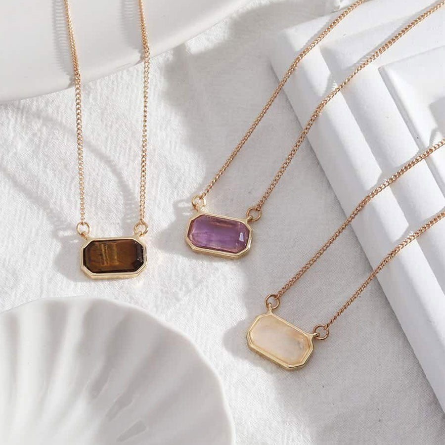 Natural Crystal Necklace