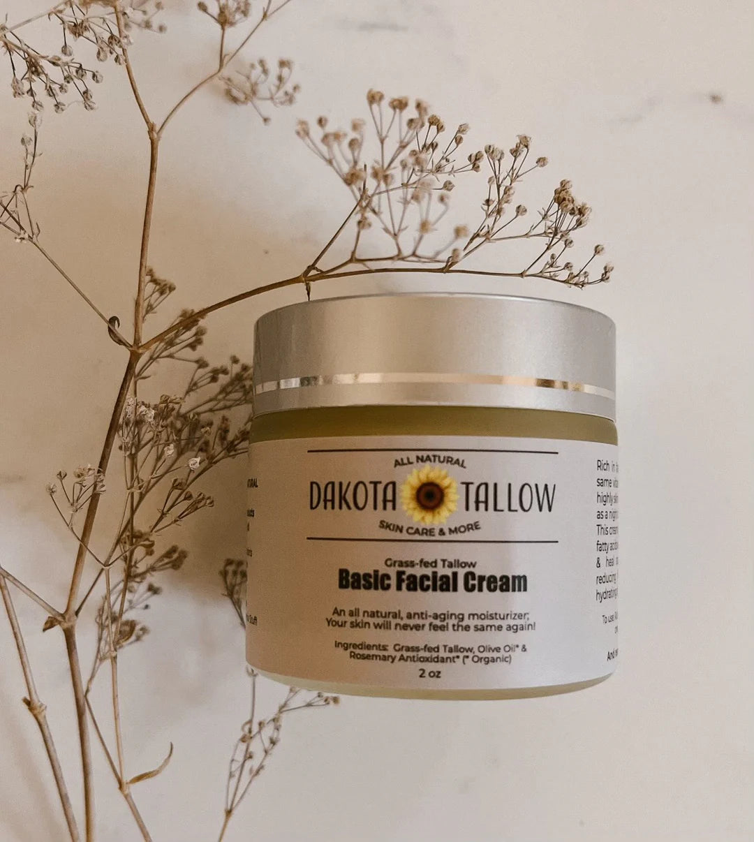 Gabrin Basic Cream Basic Facial Cream | Unscented – All Things Organic