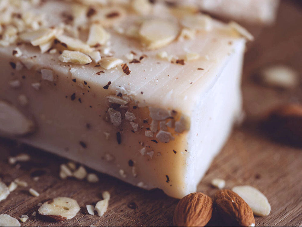 If you are an almond lover, then this Almond Cake organic soap is for you