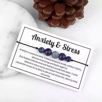 Our Emotional Support Healing Crystal Bracelets are made up of crystals that have been chosen and put together based on their qualities. 