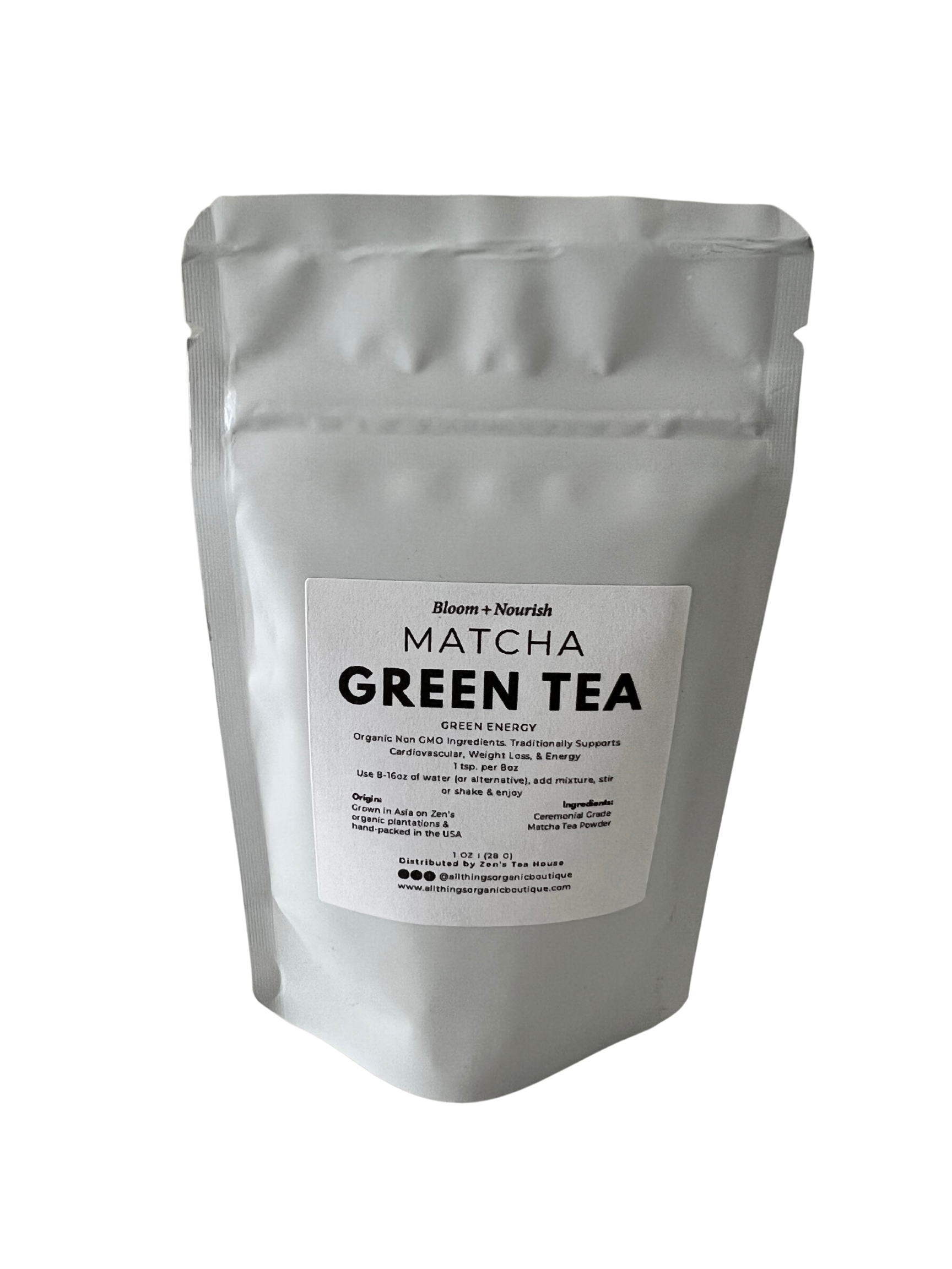 Organic Matcha Green Tea has many health benefits. Matcha is an Organic Premium Japanese green tea powder and is 100% organic. Matcha concentration of the epigallocatechin gallate (EGCG) catechin is 3 times higher than the largest literature value for other Green Tea
