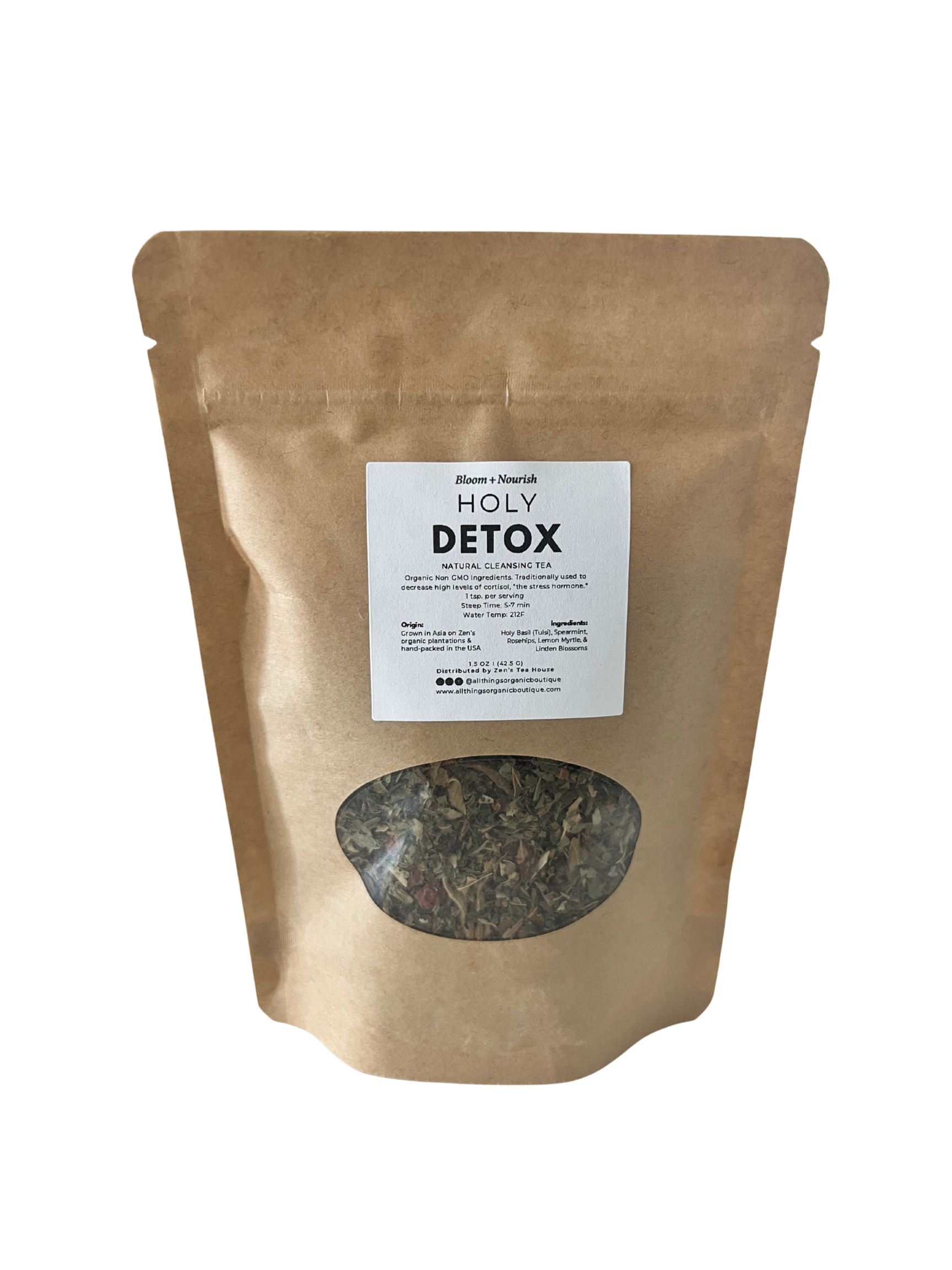 Holy Detox Organic Loose Leaf Tea is our #1 best-selling herbal blend